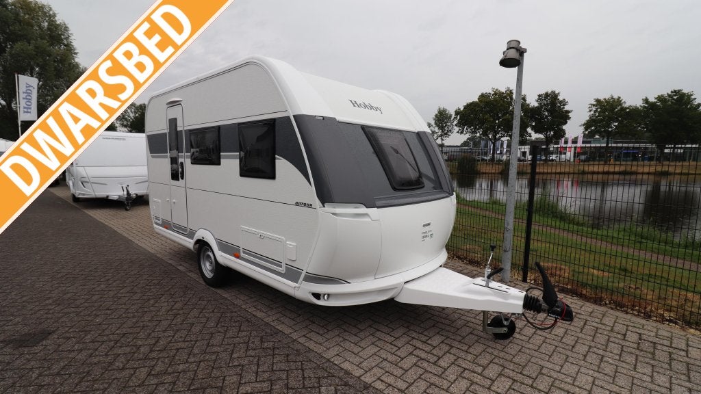 Hobby On Tour 390 SF BJ. 2026 / 1500 KG / Dwarsbed, Schokbreker, Hobby, Bedrijf, Treinzit