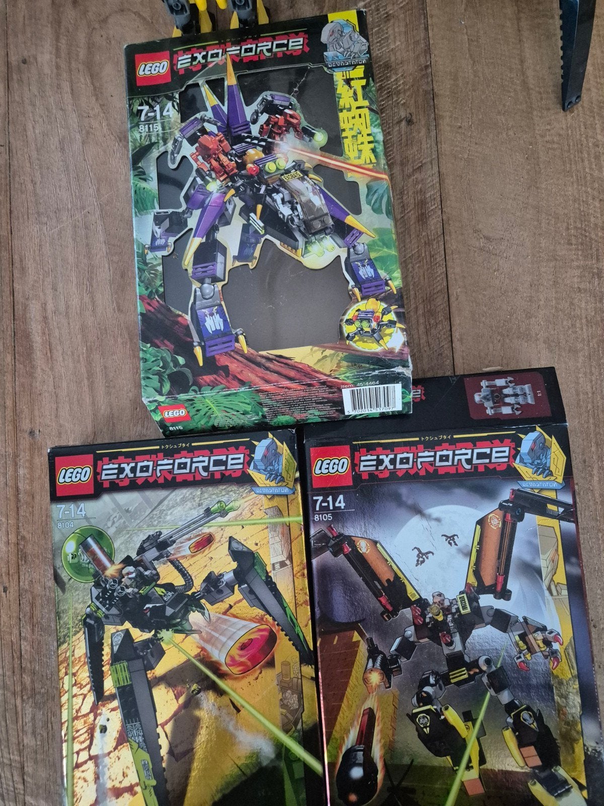 Lego exo-force, Ophalen of Verzenden, Zo goed als nieuw, Complete set, Lego