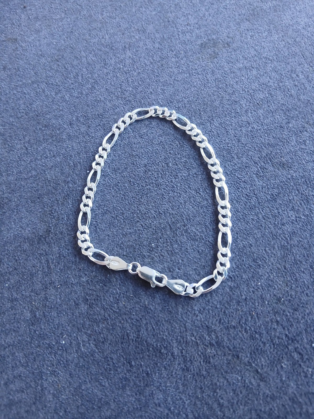Nieuwe 925 Zilveren Armband - 21 cm lang, 5 mm breed, Ophalen of Verzenden, Nieuw, Zilver