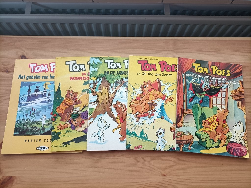 Tom Poes stripboeken, Meerdere stripboeken, Ophalen of Verzenden, Zo goed als nieuw
