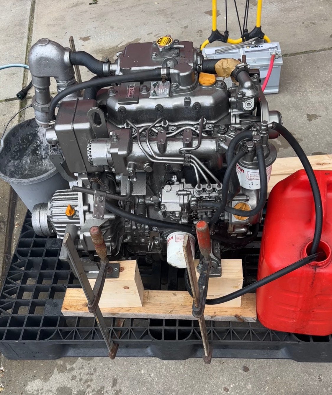 Yanmar - refurbished  - 3JH30A - 30 pk!, Watersport en Boten, Ophalen, Gebruikt, Binnenboordmotor, Diesel