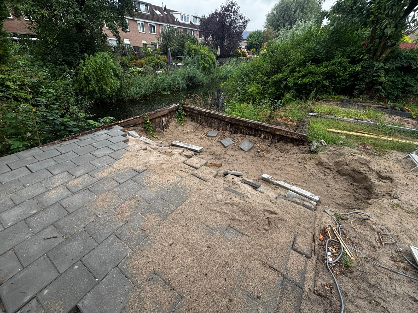 Gratis wit zand op te halen, Tuin en Terras, Zand, Ophalen, Gebruikt, Ophoogzand