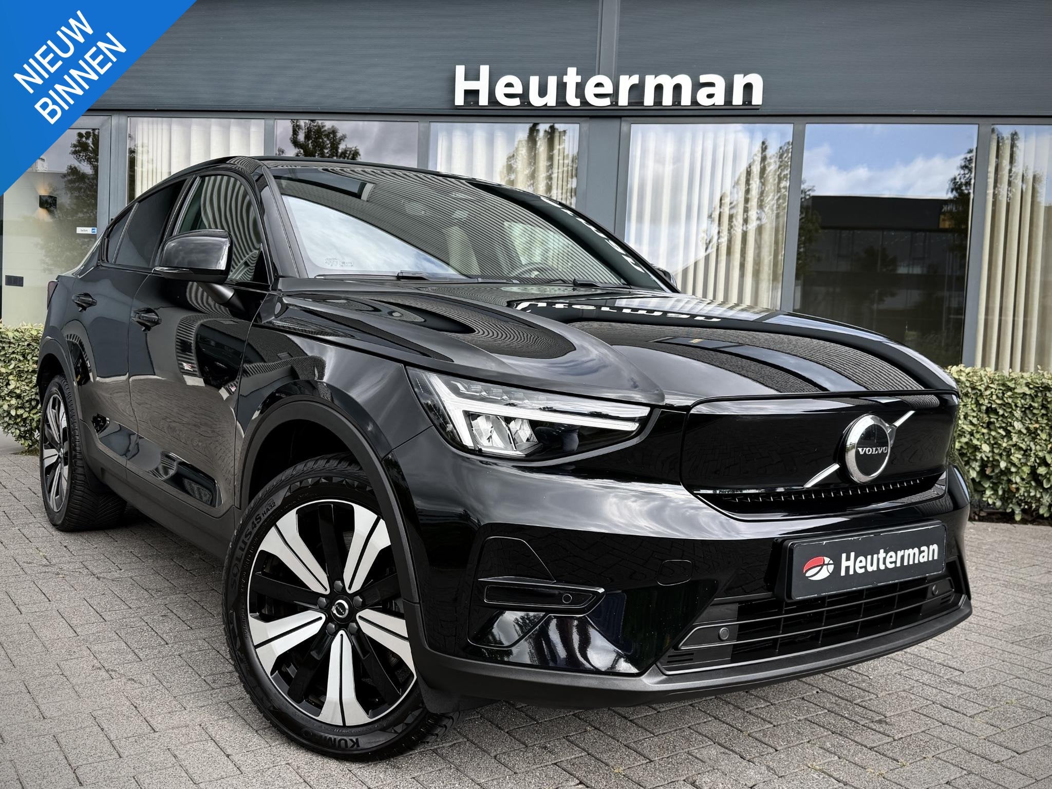 Volvo C40 Recharge Plus 69 kWh Pano/Winterpakket/93%SOH, Stof, Gebruikt, 231 pk, 420 min