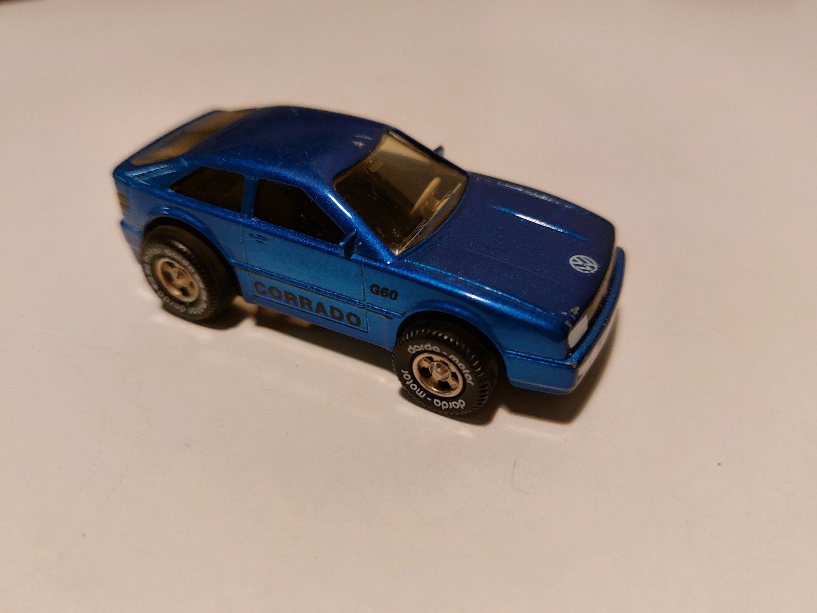 Darda Motor VW Corrado G60 - Blauw Speelgoedauto, Ophalen of Verzenden, Gebruikt