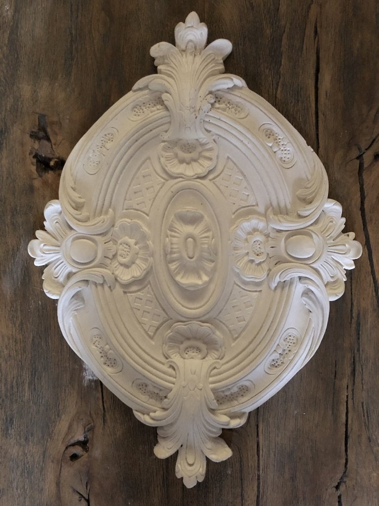 Nr3) ornament van gips voor aan de wand,, Ophalen