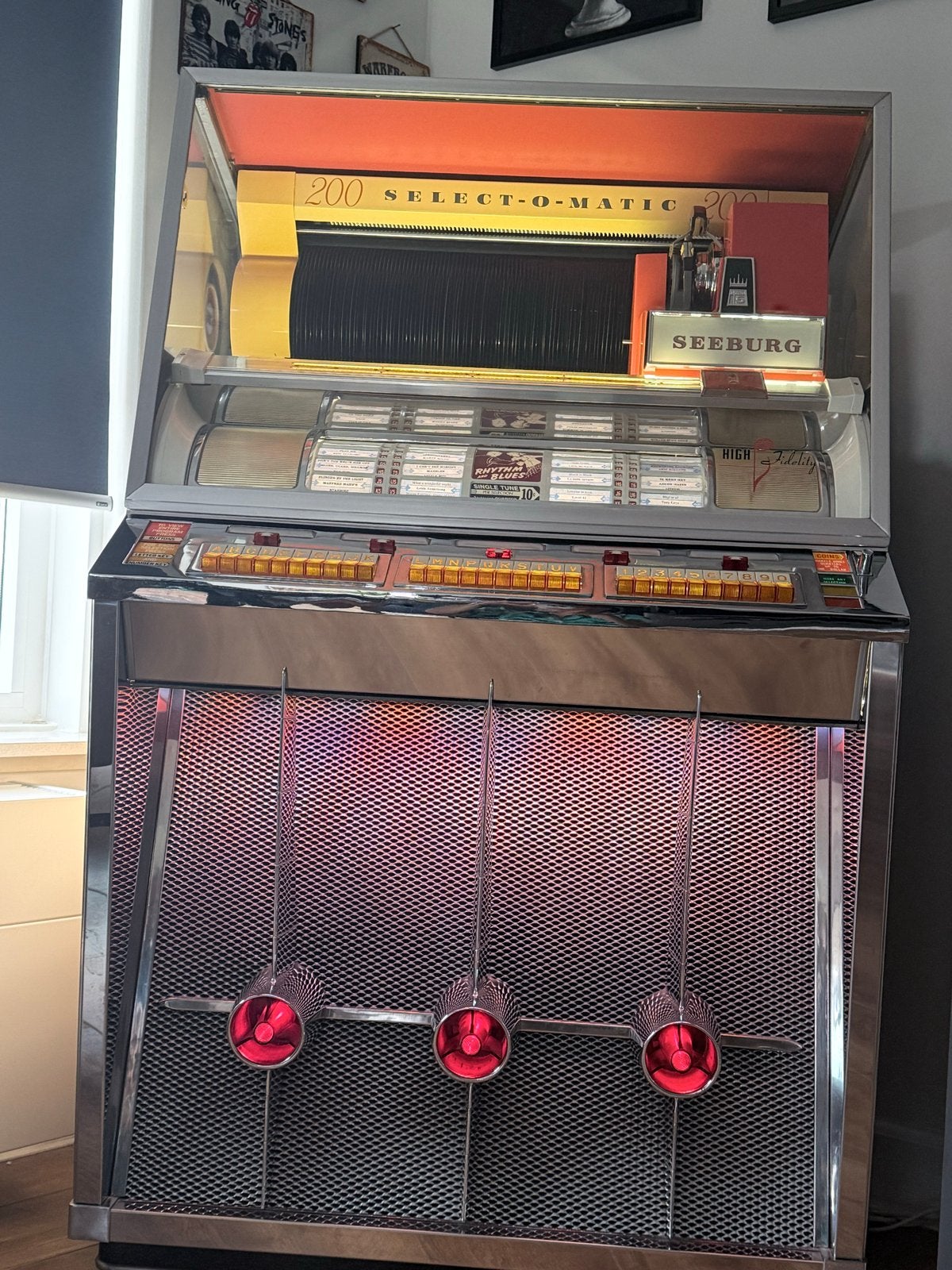 Prachtige Seeburg KD-200 Jukebox - Iconisch Vintage Exemplaa, Ophalen, Gebruikt, 1950 tot 1960, Seeburg
