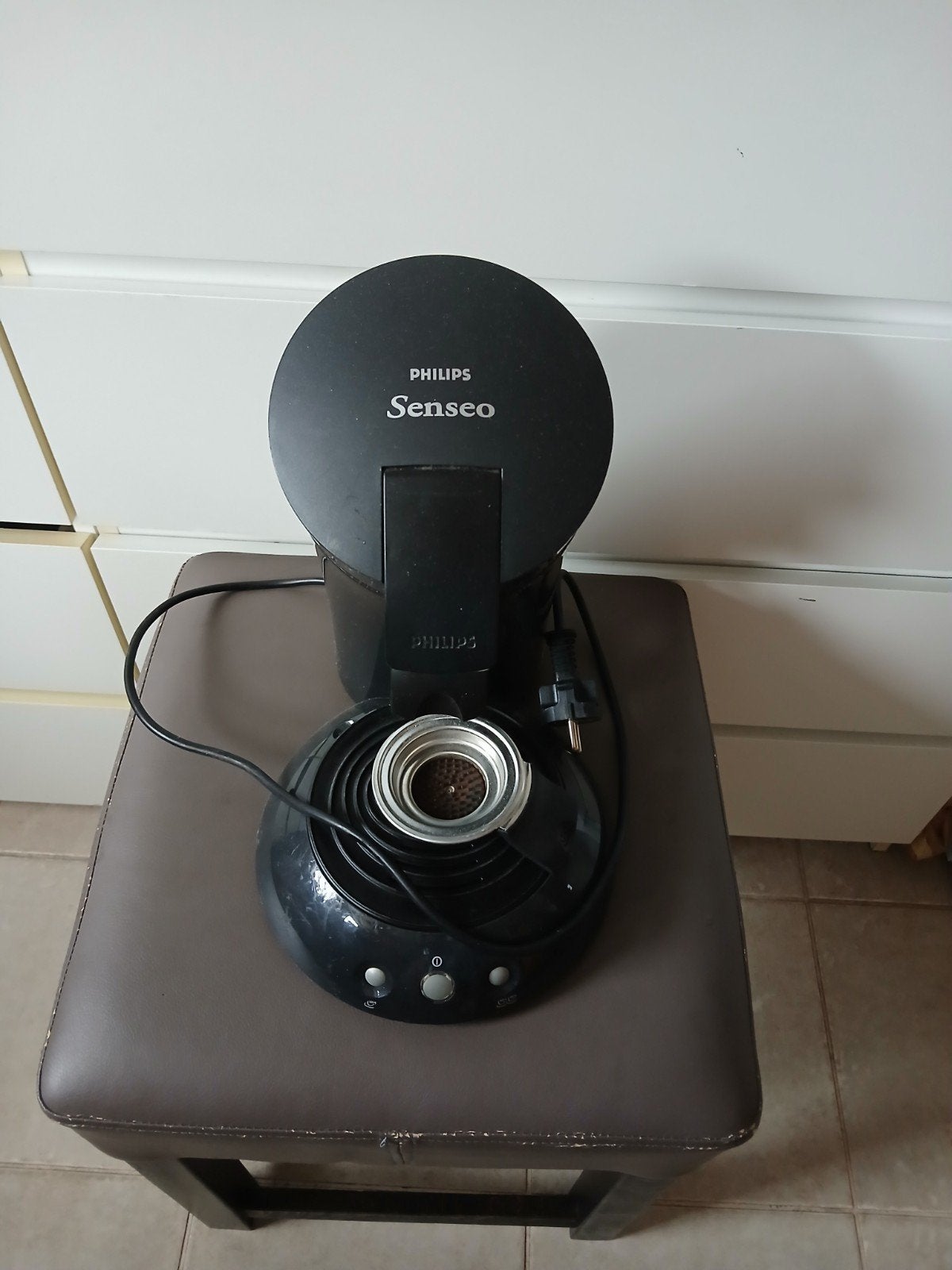 Senseo van Philips inclusief 1 en 2 kops padhouders, Koffiemachine, Ophalen of Verzenden, Zo goed als nieuw, 2 tot 4 kopjes