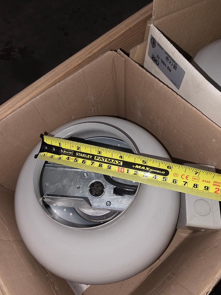 Ruck RS 125L 10 buisventilator kanaalventilator 125mm 360 m³, Verzenden, Nieuw, Ventilator