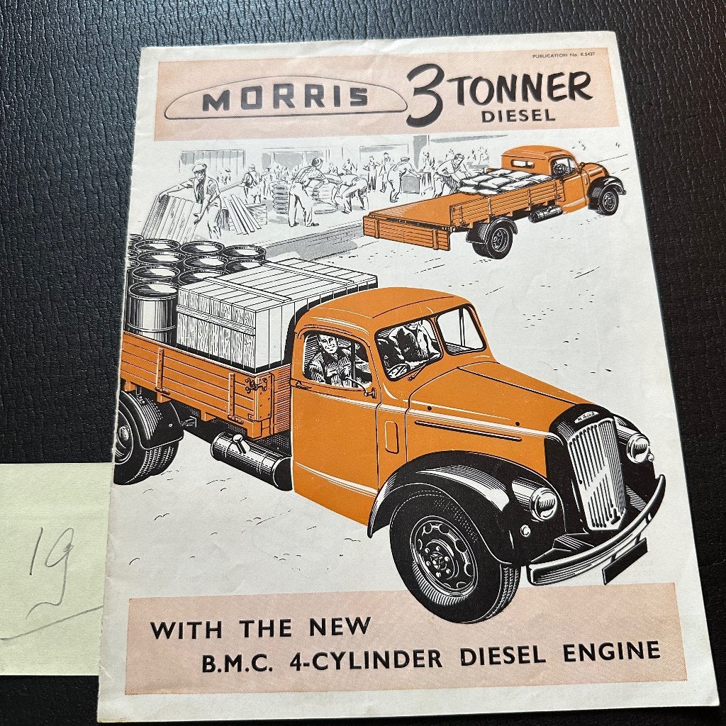 #19) MORRIS 3-tonner 1954, Verzenden, Gelezen, Vrachtwagen