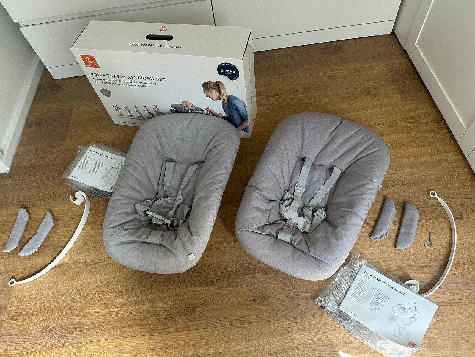 Stokke newborn set Tweeling, Kinderen en Baby's, Ophalen, Zo goed als nieuw, Overige typen