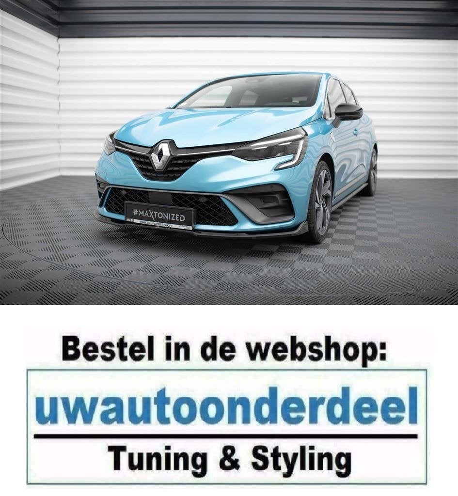 Maxton Renault Spoiler Splitter Lip Clio MK5 RS Line, Auto diversen, Verzenden, Automotive Parts, A.parts@hotmail.nl, Trasmolenlaan 12 3447 GZ Woerden
