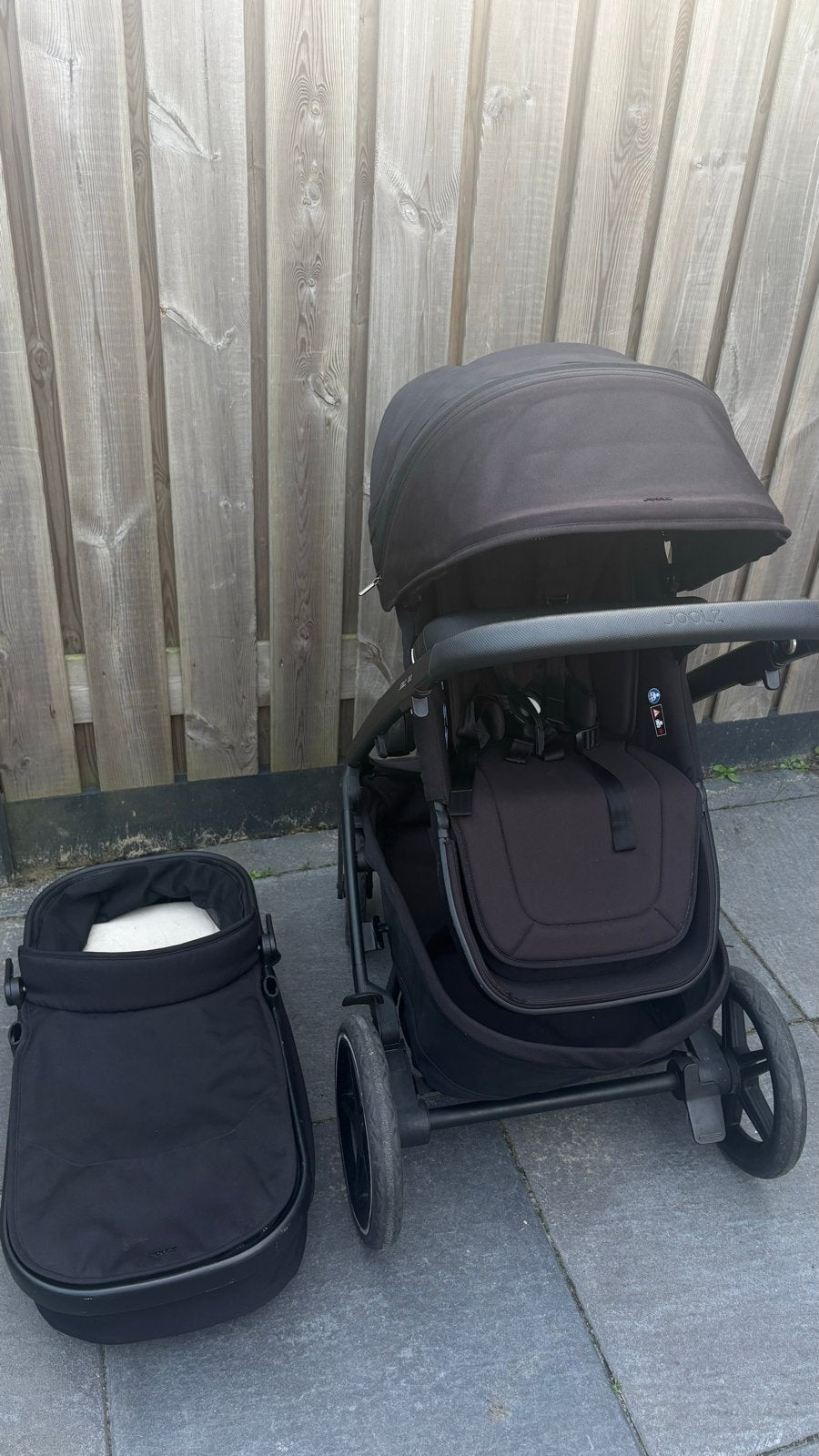 Joolz Geo 3 Kinderwagen 2-in-1 met adapters, Gebruikt, Combiwagen, Met reiswieg, Ophalen