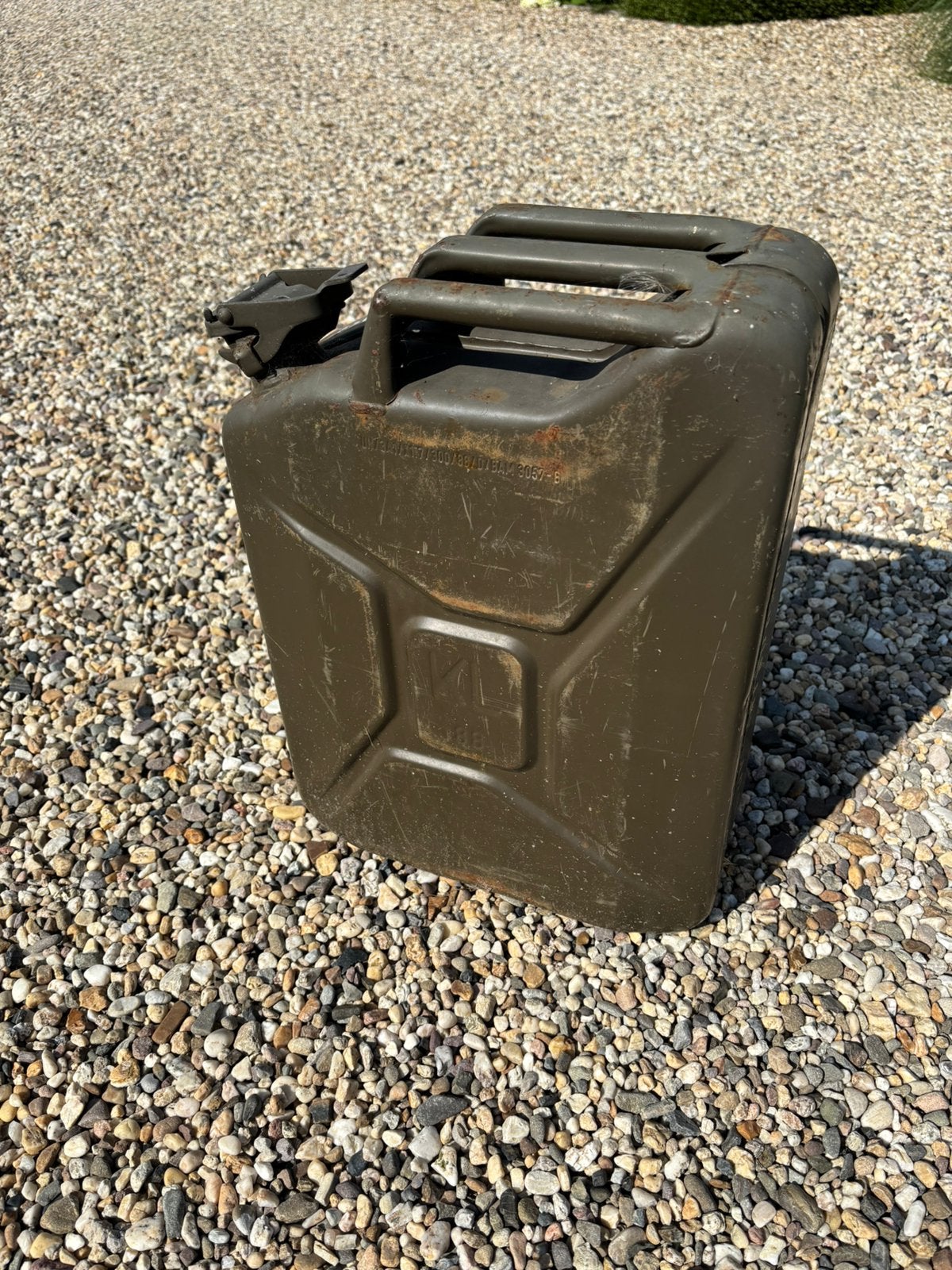 STALEN LEGER JERRY CAN JERRYCAN JEEP 20 liter, ., Overige typen, Ophalen of Verzenden, .