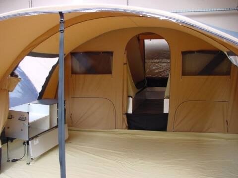 Cabanon Manga vouwwagen 2012 - Ideaal voor gezinnen!, Ophalen, Beige, Cabanon, Aanwezig