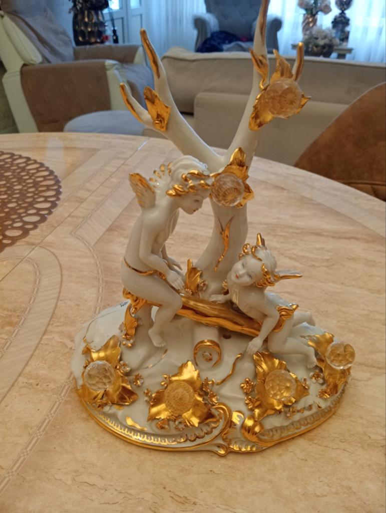 Capodimonte set engelen, Verzamelen, Swarovski, Ophalen, Figuurtje