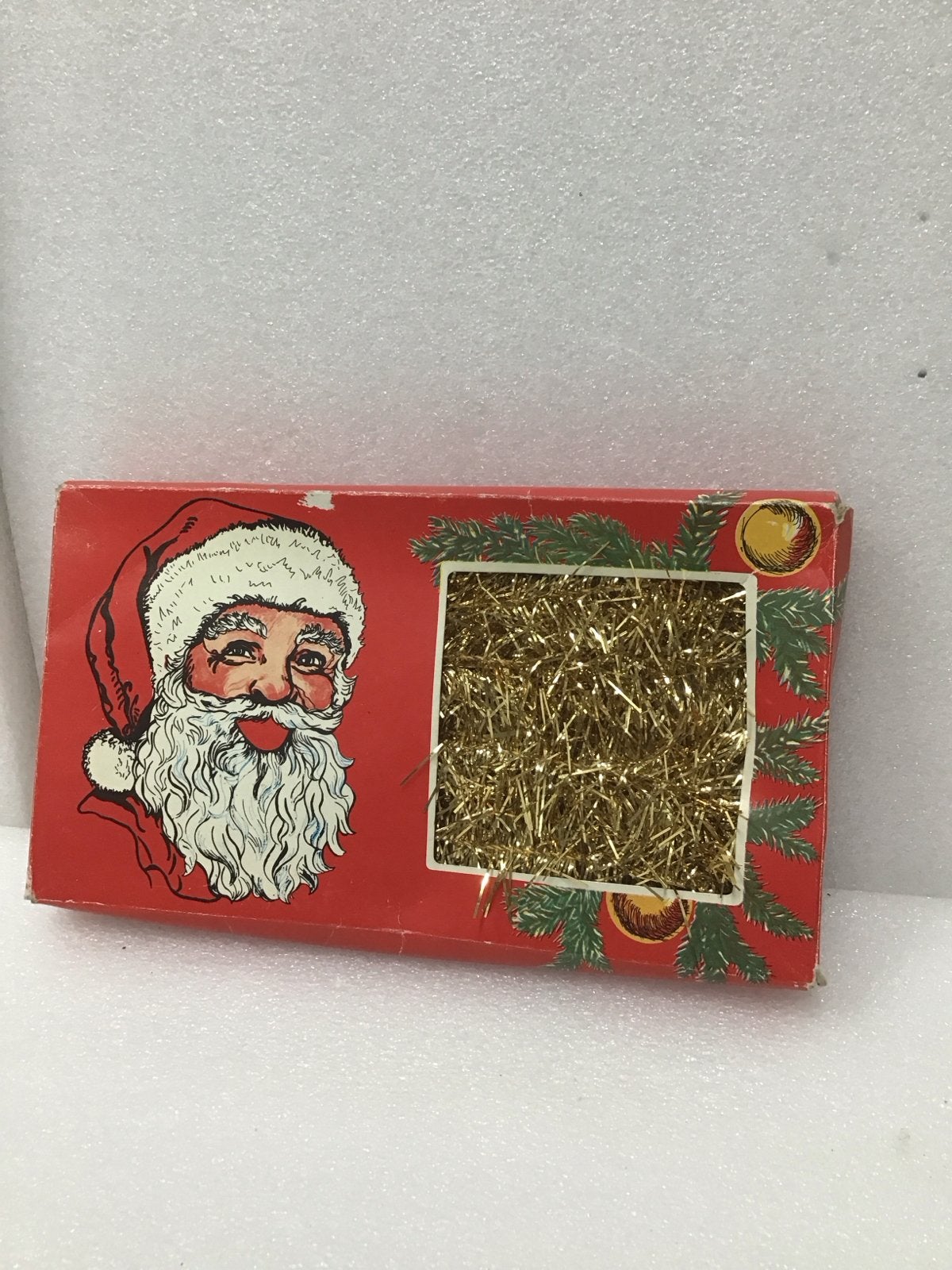 Vintage originele lametta guirlande, Ophalen of Verzenden, Gebruikt
