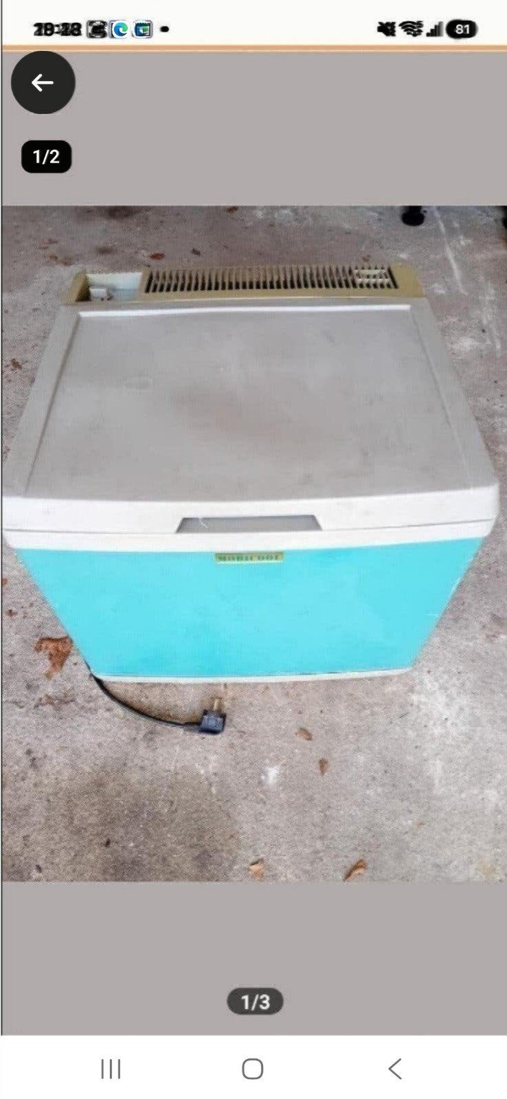 Te koop Grote Camping Coolbox op stroom, Ophalen of Verzenden, Koelelement