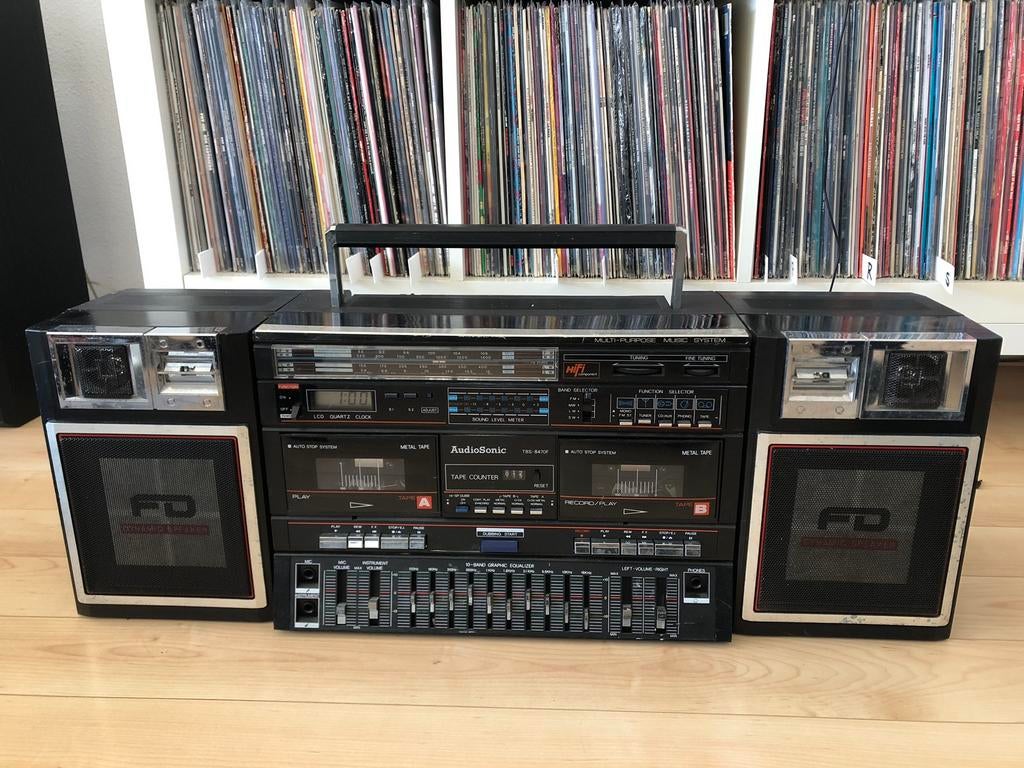 Audiosonic boombox vintage blaster, Ophalen, Overige merken