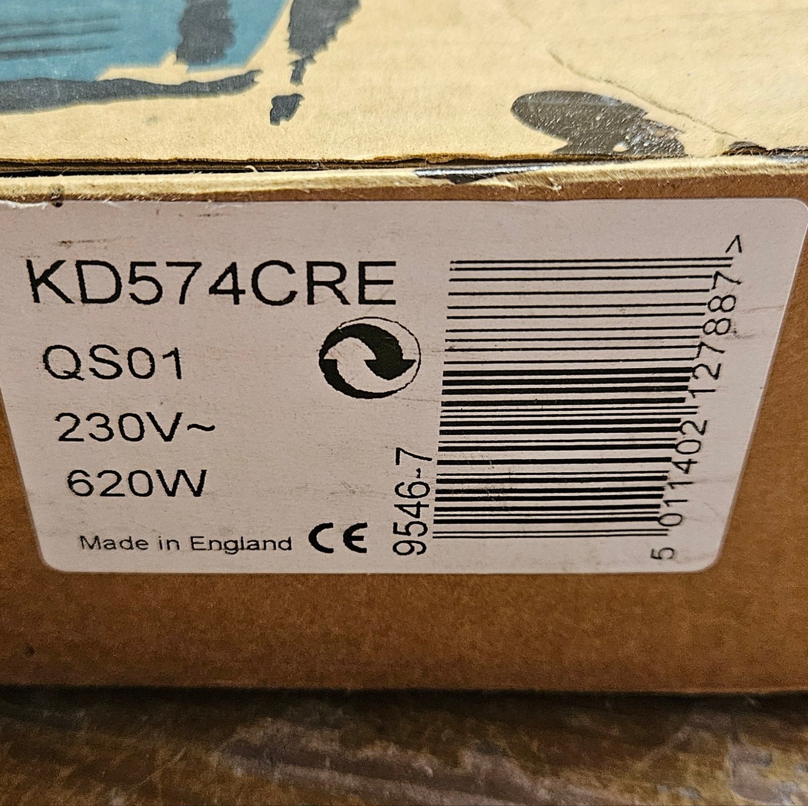 Black & Decker Boormachine KD574CRE 620W inclusief boortjes, Klopboormechanisme, Ophalen, Boormachine, Gebruikt
