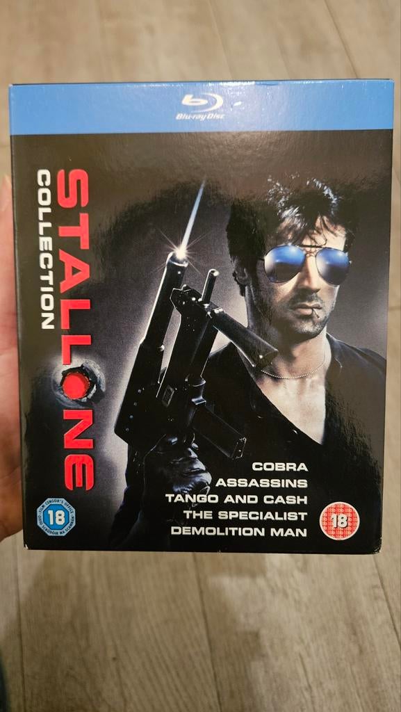 Stallone Collection Blu Ray UK Import, Ophalen of Verzenden, Zo goed als nieuw, Actie, Boxset
