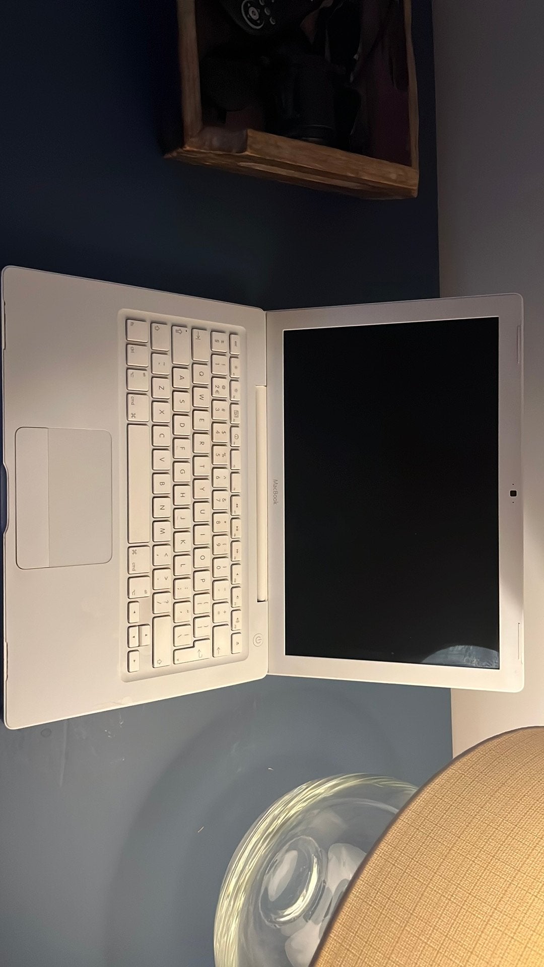 Macbook A1181 wit, Ophalen of Verzenden, Gebruikt, Onbekend, 60 Hz of minder
