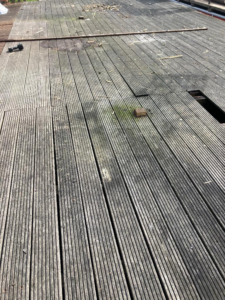 Gebruikte hardhouten vlonderplanken, Ophalen, Gebruikt, Planken, Hardhout