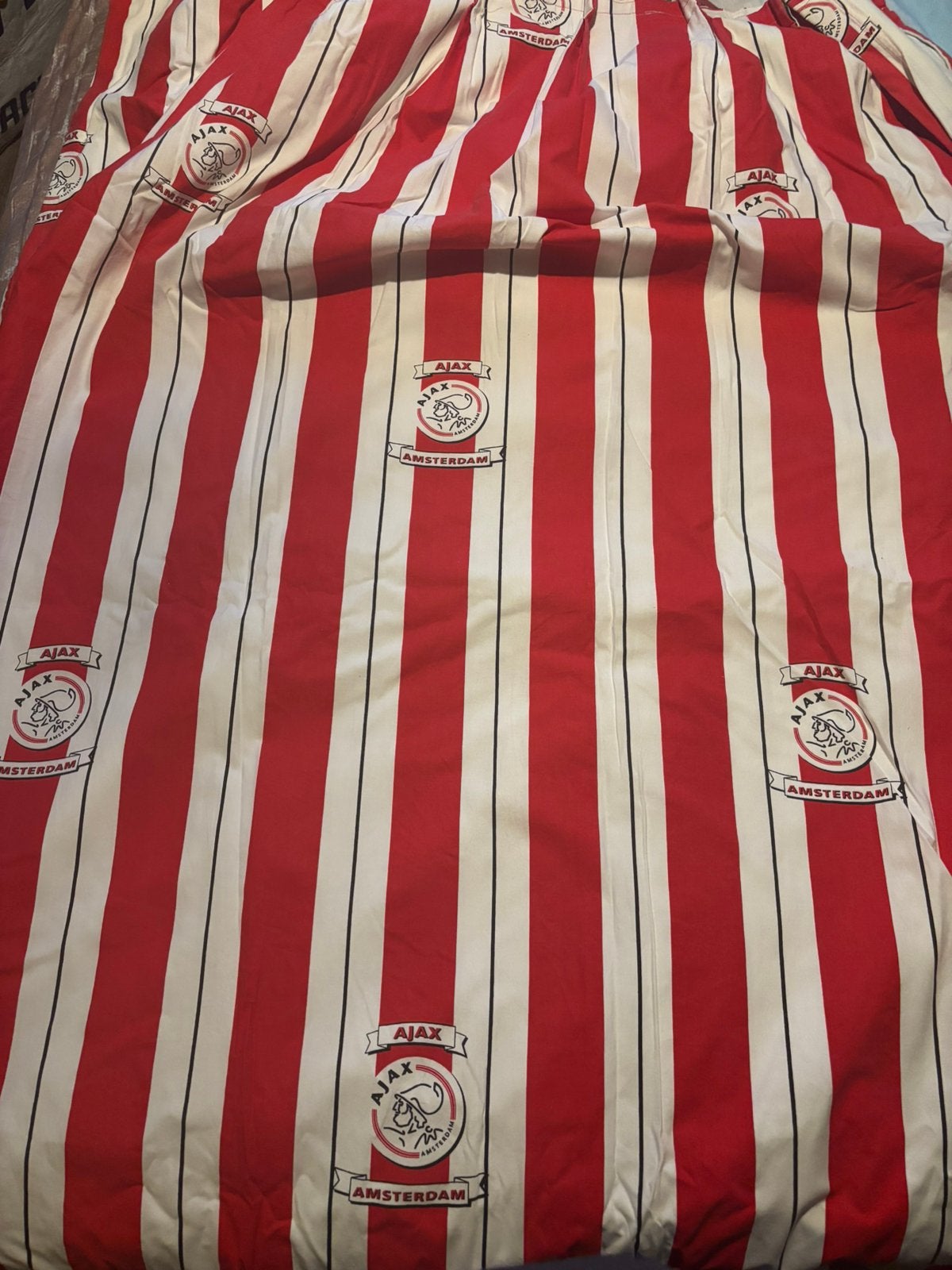 Super mooie AJAX gordijnen (verduisterd), Ophalen of Verzenden, Zo goed als nieuw