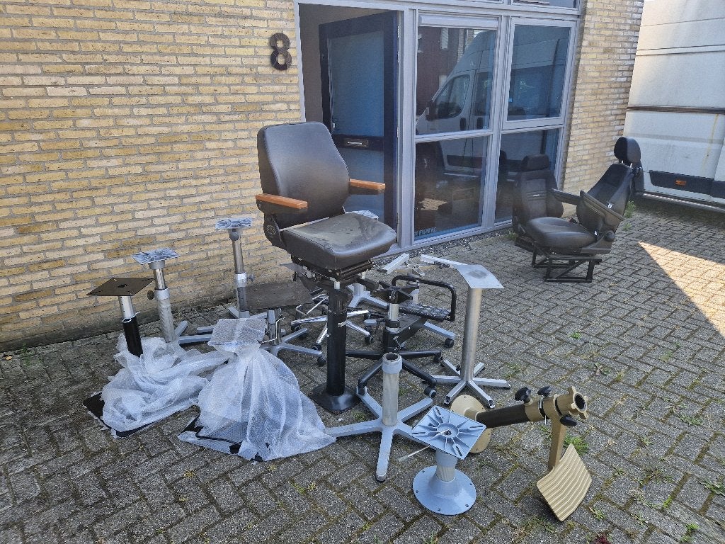 Zwaardvis stoelpoten bootstoelen Norsapp stoel en onderdelen, Watersport en Boten, Ophalen, Gebruikt, Overige typen, Zeilboot of Motorboot