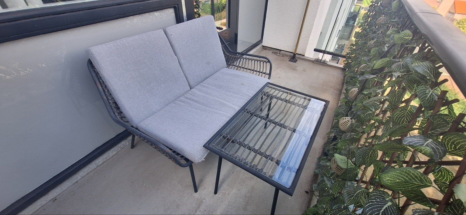 Tuinbank en tafel, Ophalen, Gebruikt, Bank