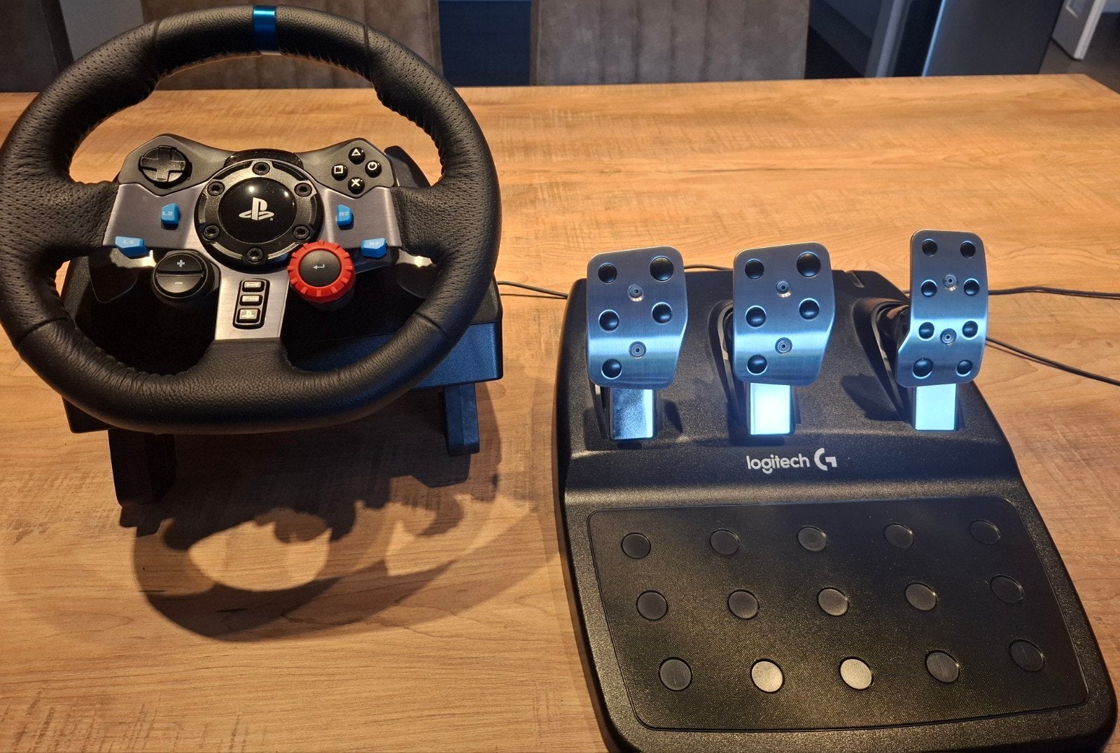 Logitech G29 Driving Force Racing Wheel voor PlayStation, Spelcomputers en Games, Ophalen, Stuur of Pedalen, PlayStation 3