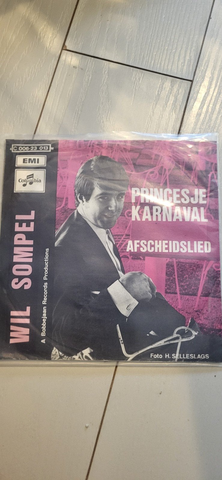 wil sompel princesje karnaval  top plaat singel vinyl, Ophalen of Verzenden