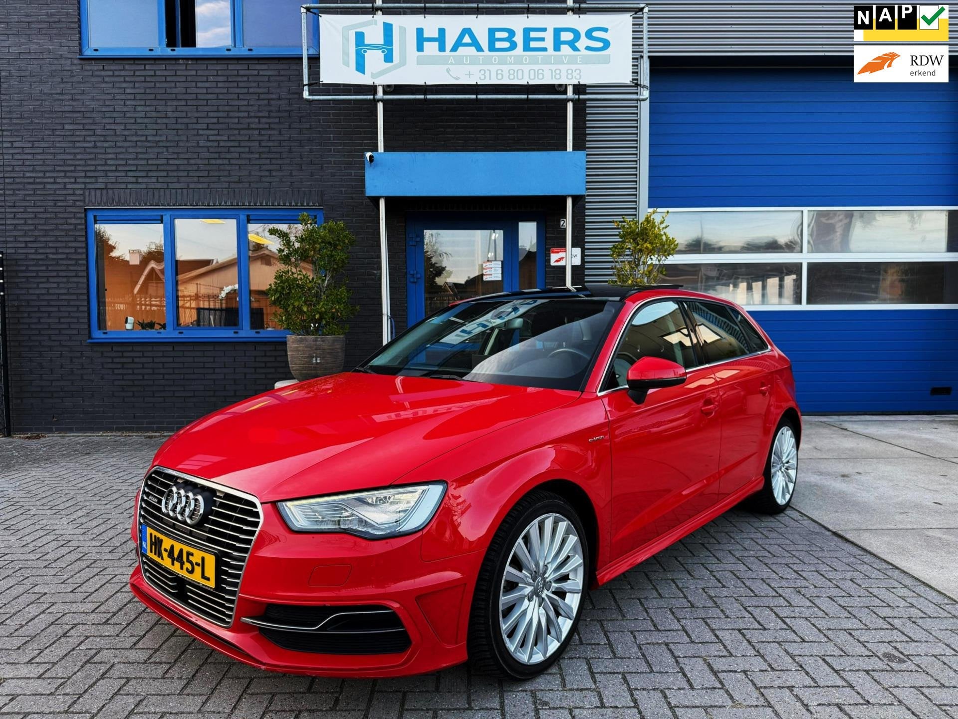 Audi A3 Sportback 1.4 e-tron PHEV Pro Line plus 150PK|Origin, Auto's, Audi, Bedrijf, Te koop, A3, ABS, Airbags, Airconditioning
