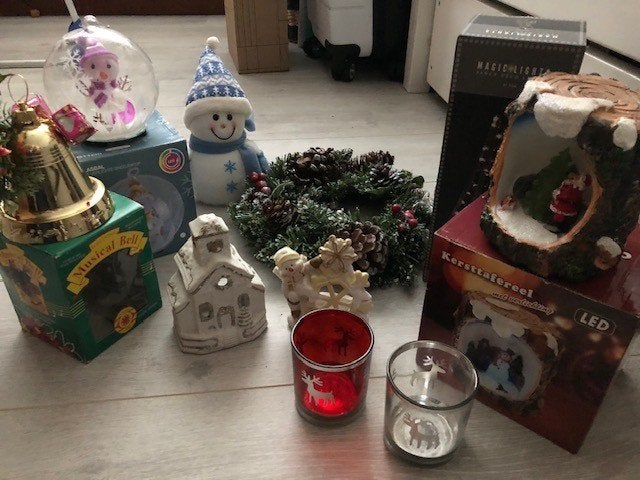 Verschillende kerst spullen van, Ophalen of Verzenden, Zo goed als nieuw