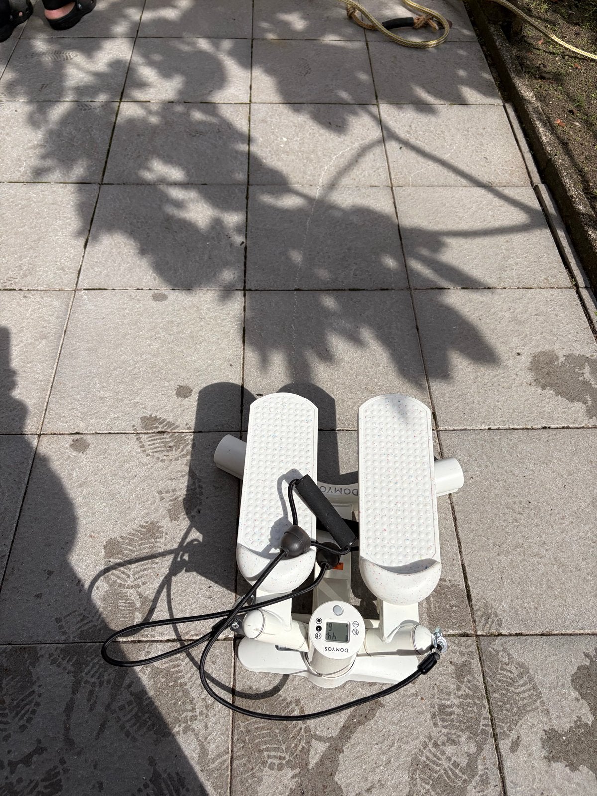 Domyos Stepper met weerstandsbanden, Ophalen, Kunststof, Stepapparaat, Zo goed als nieuw