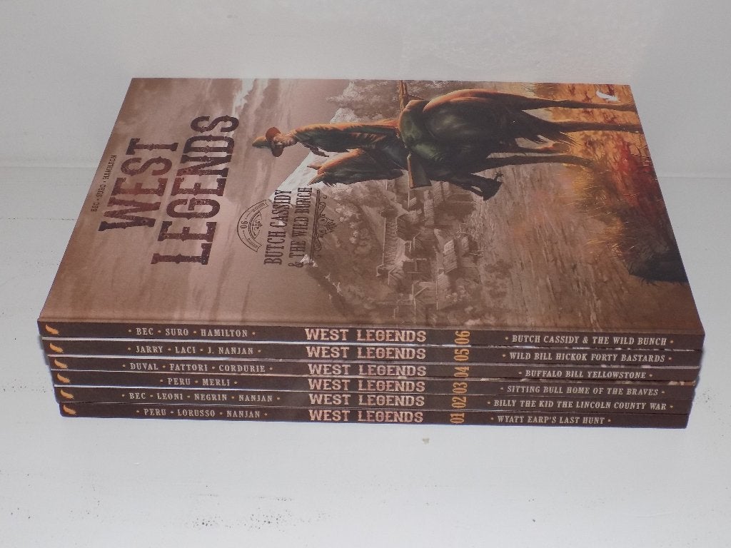 West Legends ~ Complete serie hardcovers 1 t/m 6, Boeken, Complete serie of reeks, Ophalen of Verzenden, Zo goed als nieuw, Benoît, Bertrand, Lorusso, Giovanni, Wheatley, Doug