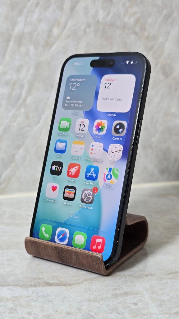Apple iPhone 16 128GB Zwart, 94 %, 128 GB, ., Zwart