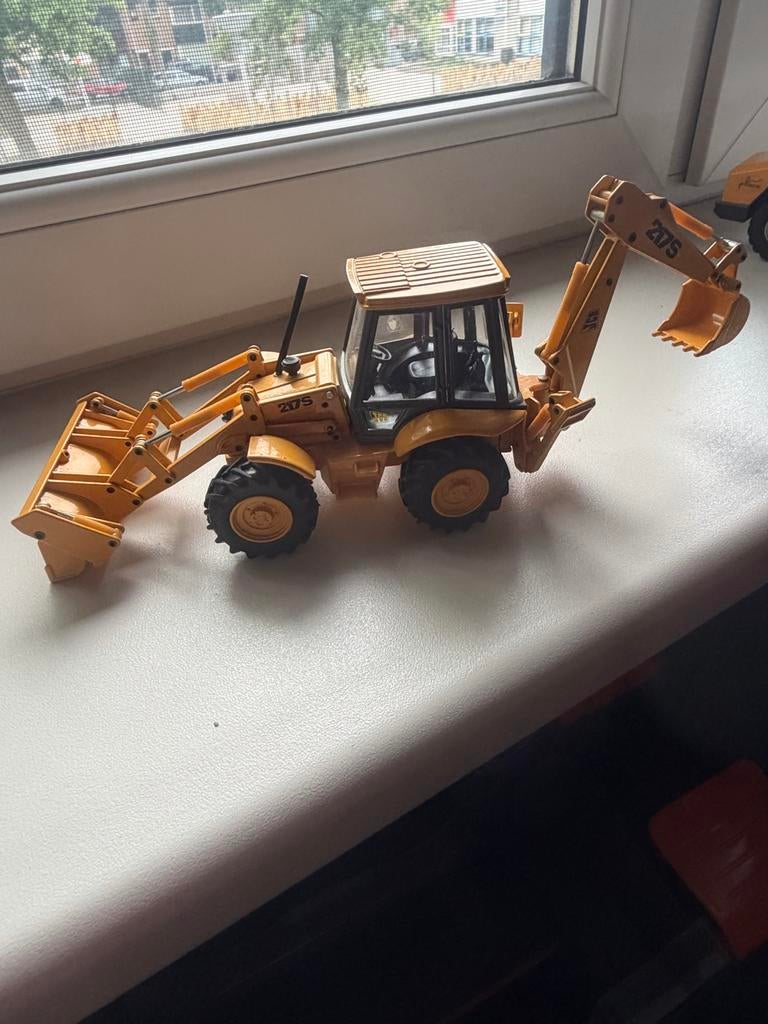 JCB 217S Schaalmodel Graafmachine - Gedetailleerd Speelgoed, Overige merken, Gebruikt, 1:32 tot 1:50, Overige typen