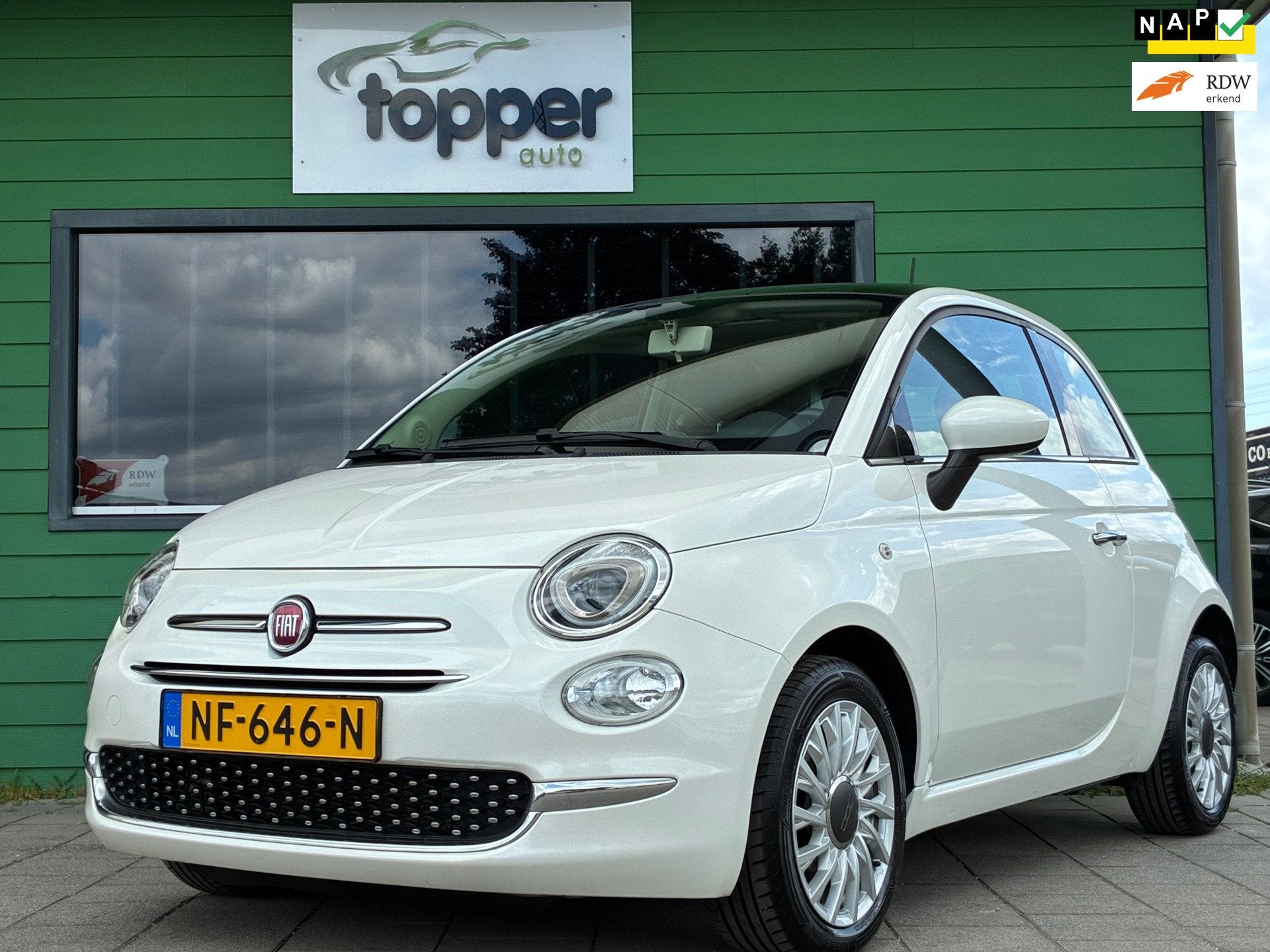 Fiat 500 0.9 TwinAir Turbo Sport|Panoramadak|CruiseControl|A, Auto's, Fiat, Voorwielaandrijving, Gebruikt, Origineel Nederlands