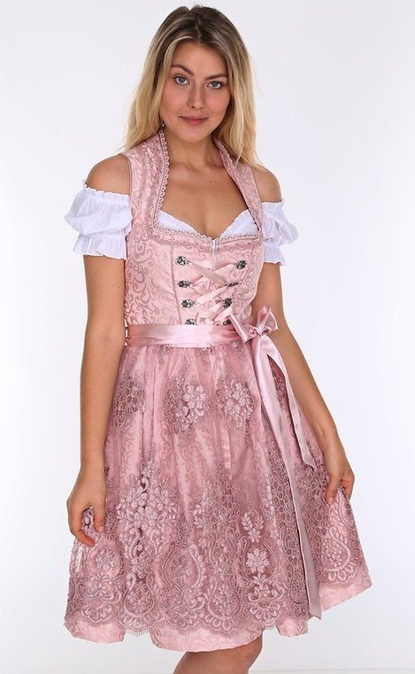 3-delige dirndl maat 34, 36, 38, 40, 42, 44, 46, 48, 50 & 52, Ophalen of Verzenden, Nieuw, Maat 46/48 (XL) of groter, Carnaval