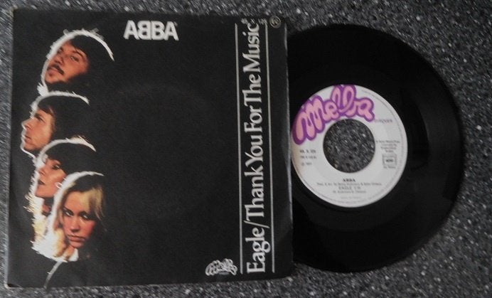 Abba - eagle & thank you for the music (FR) (vanaf € 2,50), Cd's en Dvd's, Vinyl Singles, Ophalen of Verzenden, Zo goed als nieuw