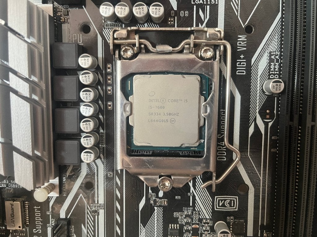 Garantie! ~ Intel i5-7600 + Asus Prime Z270-P Moederbord, Halderhof 16, 6721 XR BENNEKOM, LGA 1151, DDR4, Ophalen of Verzenden