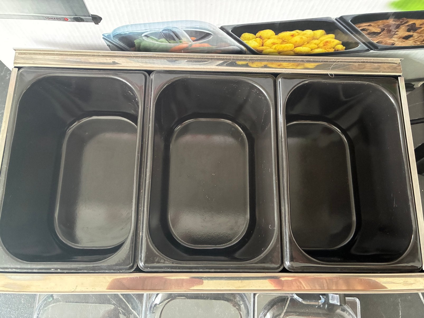 TOMADO BUFFET WARMER, Ophalen of Verzenden, Zo goed als nieuw, 25 tot 50 cm, Minder dan 100 cm
