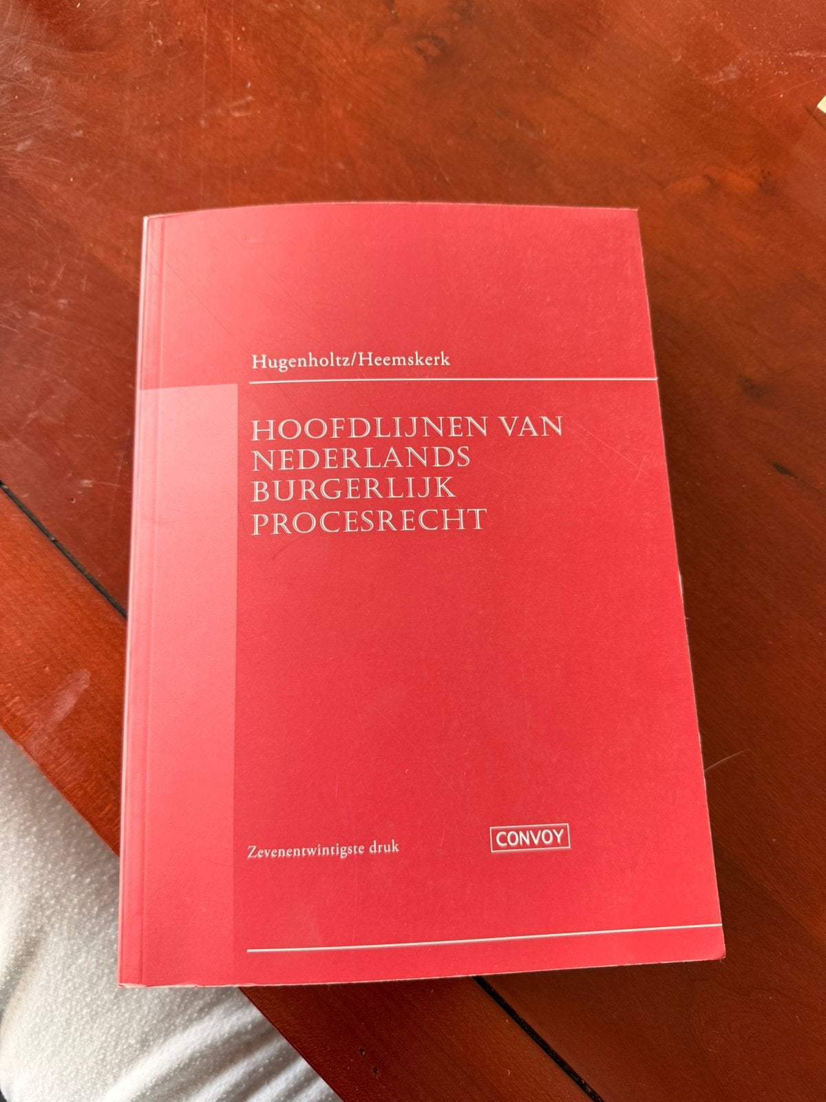 Hoofdlijnen van Nederlands Burgerlijk Procesrecht, 27e druk, Sociale wetenschap, Ophalen of Verzenden, Zo goed als nieuw, W. Hugenholtz; W.H. Heemskerk