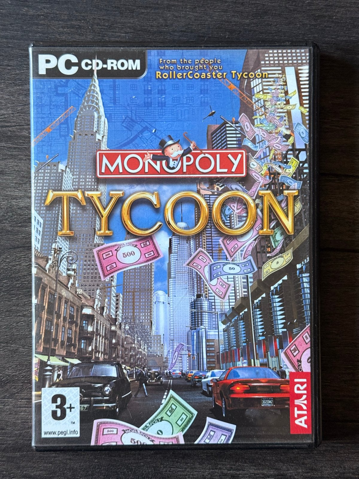 Monopoly Tycoon PC CD-ROM, 1 speler, Ophalen of Verzenden, Zo goed als nieuw, Vanaf 3 jaar