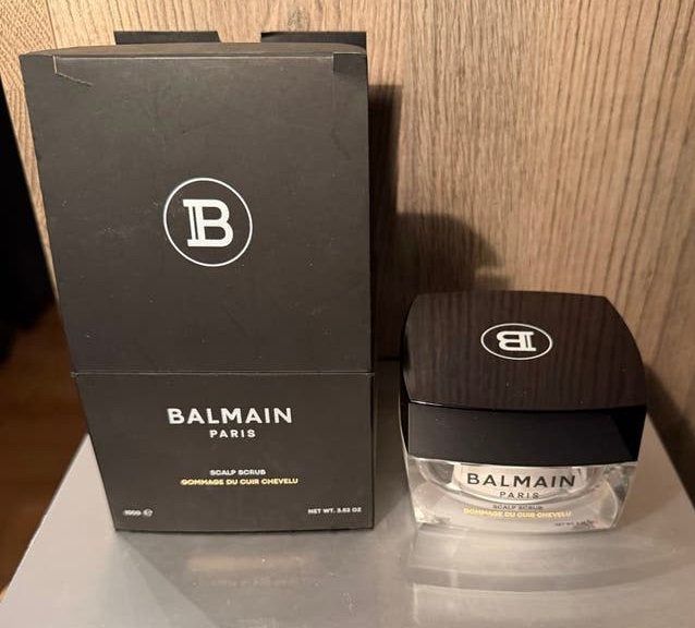 Balmain Paris Scalp Scrub - Nieuw in doos, Ophalen of Verzenden, Nieuw, Haarverzorger of -hersteller