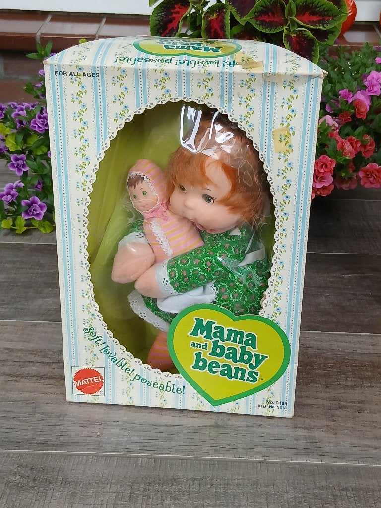 Vintage Mama and Baby Bean uit 1975  Mattel, Ophalen of Verzenden, Nieuw