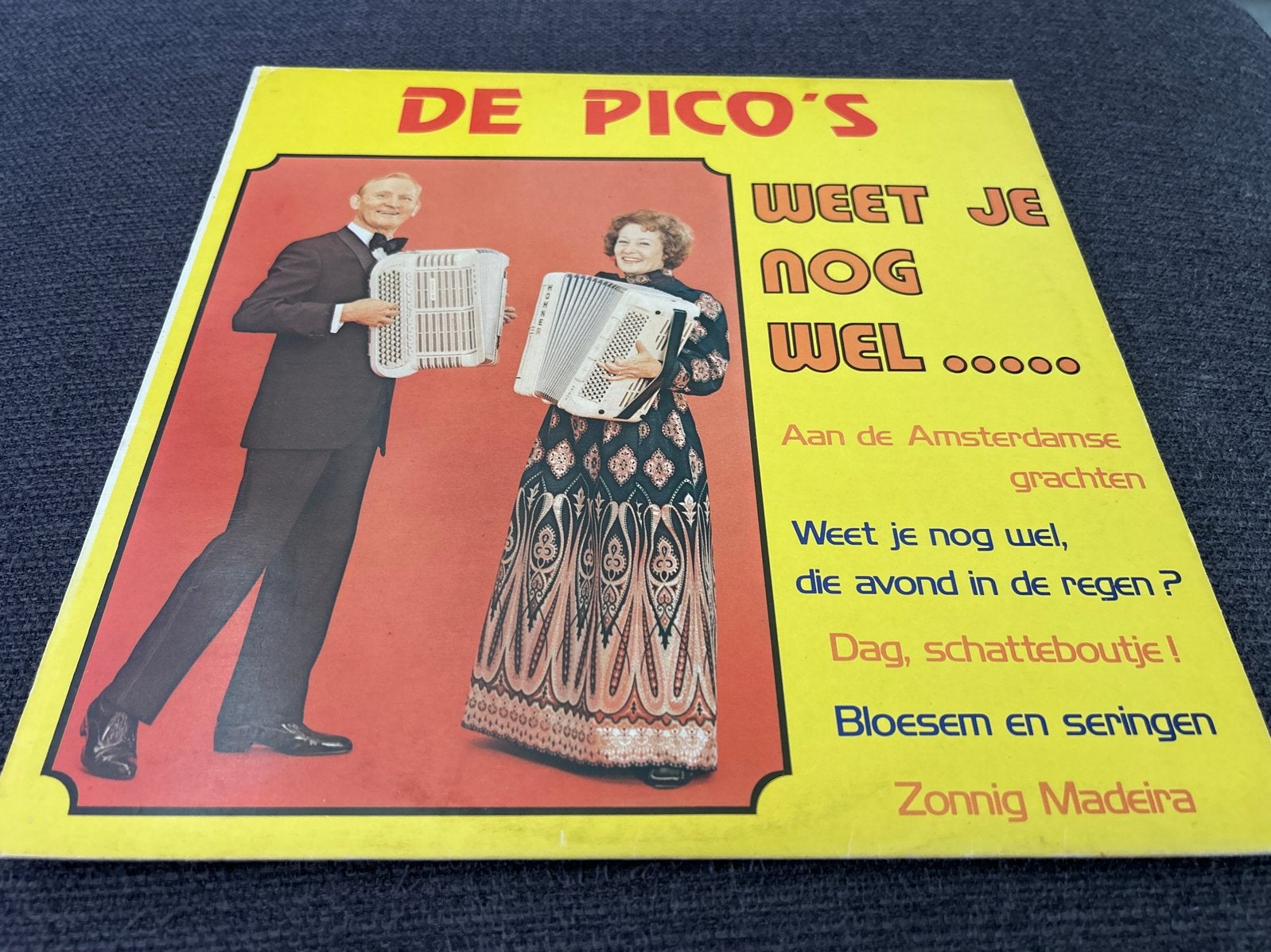 De Pico's - Weet Je Nog Wel... (Vinyl LP), Cd's en Dvd's, Vinyl | Nederlandstalig, LP, Gebruikt, Ophalen of Verzenden, Levenslied of Smartlap