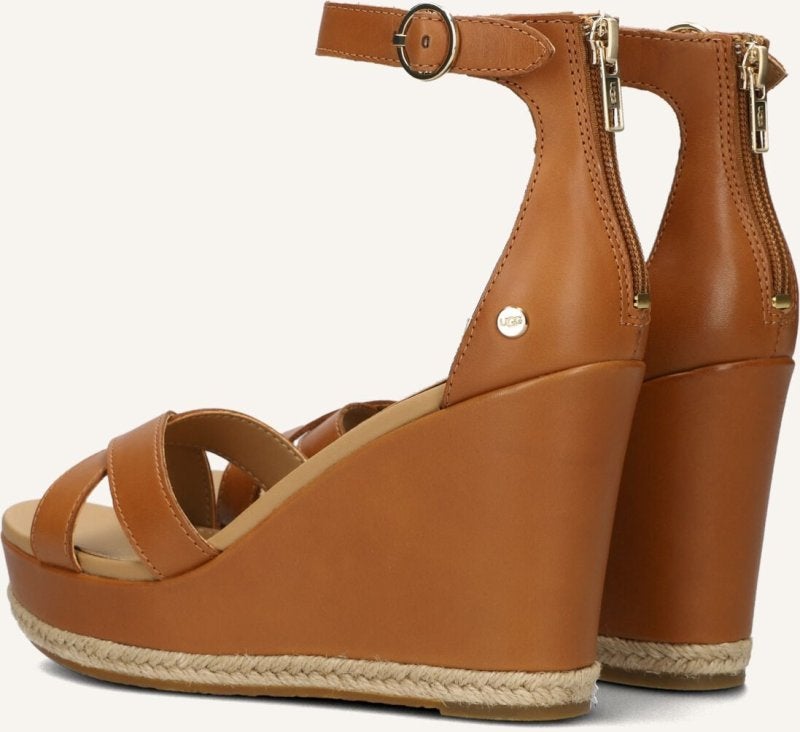 Ugg cognac Ugg sandalen w ezrah - maat. 40, Europees hoofdkantoor Deckers Europe Limited 130 Shaftesbury Avenue London W1D 5EU Verenigd Koninkrijk