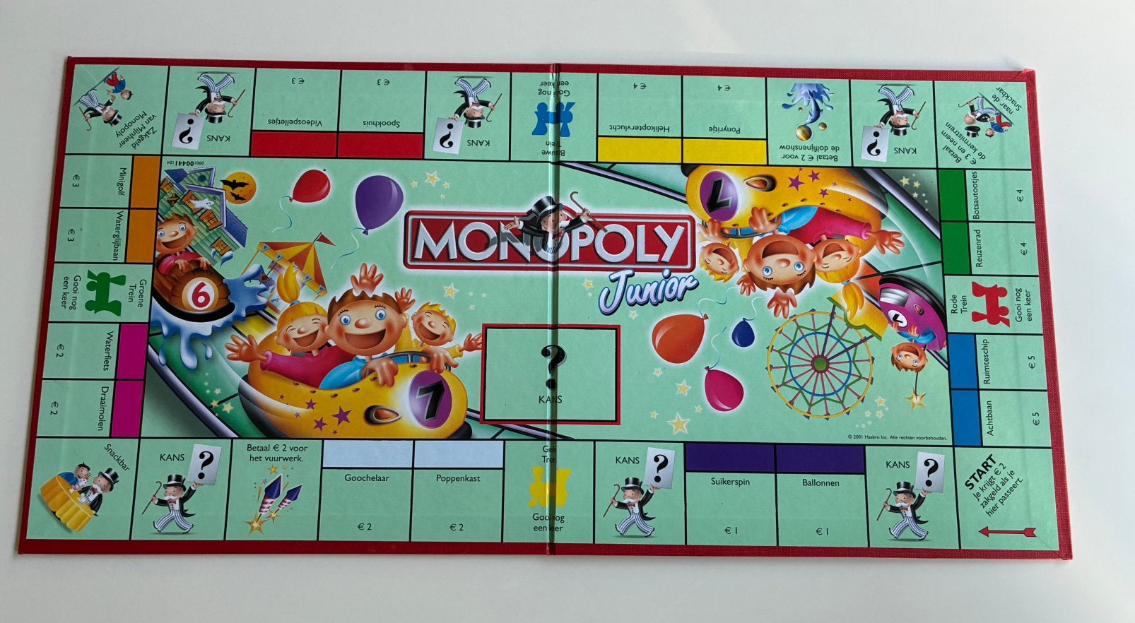 Monopoly Junior - De Kermis-Kindereditie | Vanaf 5 jaar, Hobby en Vrije tijd, Gezelschapsspellen | Bordspellen, Drie of vier spelers