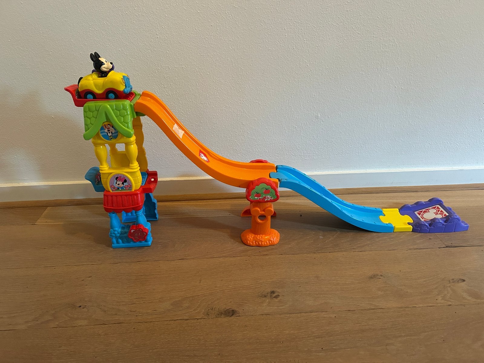 VTech Toet Toet Auto's Mickey Mouse Racebaan, Overige merken, Ophalen of Verzenden, Handmatig, Racebaan